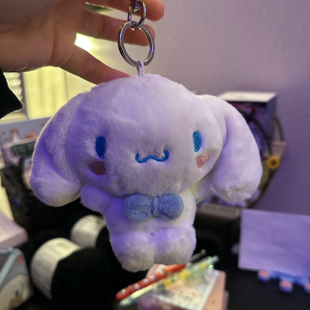 Cinnamoroll Keychain Plus🩵🤍